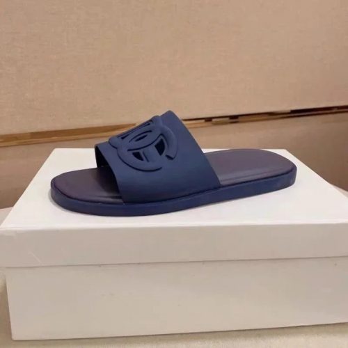 Dolce & Gabbana D&G Rubber Slides Casual Sandals Blue