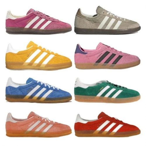 Adidas Gazelle Indoor Suede Sneakers Multicolor
