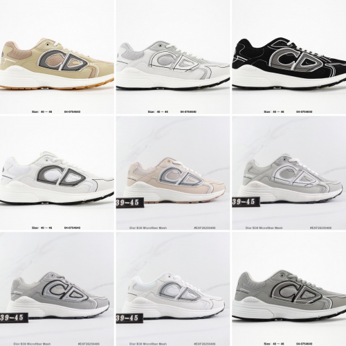 Dior B30 Low Top Mesh Sneakers Multicolor