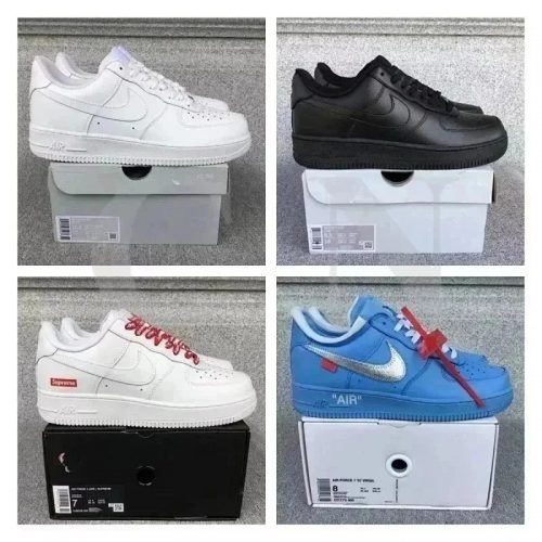 Nike Air Force 1 Classic Low Top Sneakers Multicolor