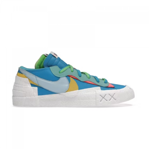 Nike Blazer Low Sacai KAWS colorful Sneakers Blue