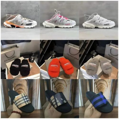 Balenciaga Track Mule Chunky Sneakers White