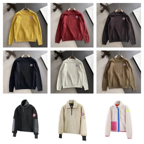 Canada Goose Knitwear and Fleece Casual Sweaters and Jackets Multicolor