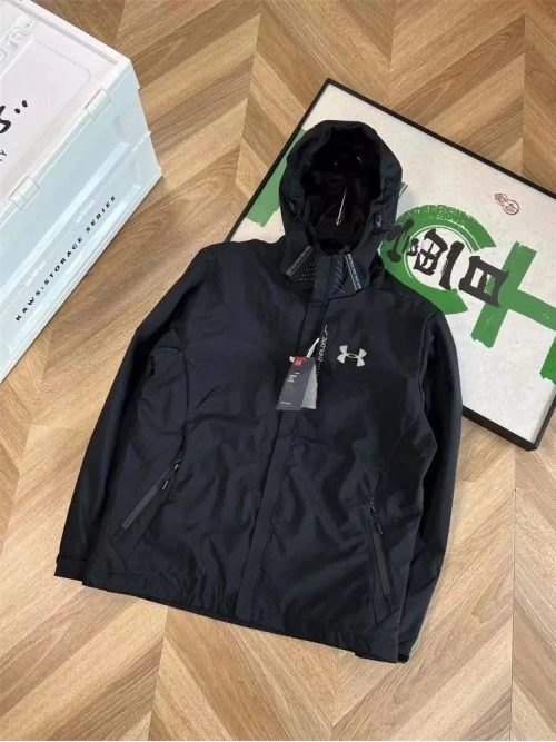 Under Armour Windbreaker Lightweight Jacket Black