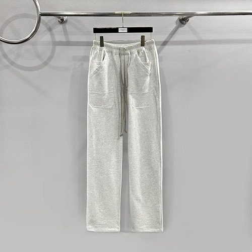 Thom Browne Drawstring Casual Sweatpants Gray