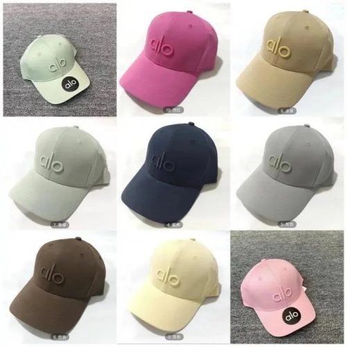 Alo Yoga Alo Embroidered Baseball Cap Multicolor