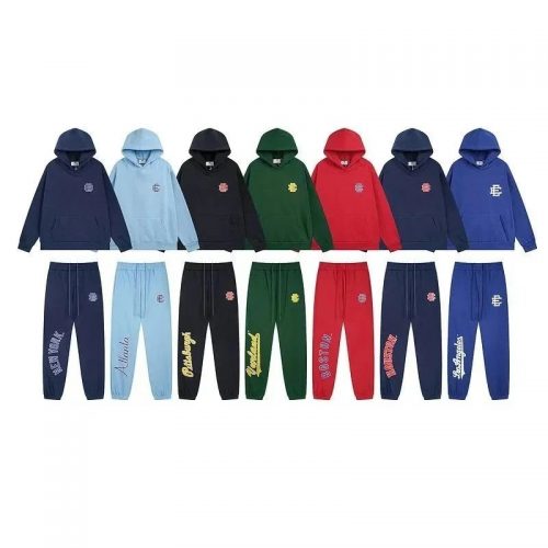 Eric Emanuel EE City Series Streetwear Tracksuit Set Multicolor