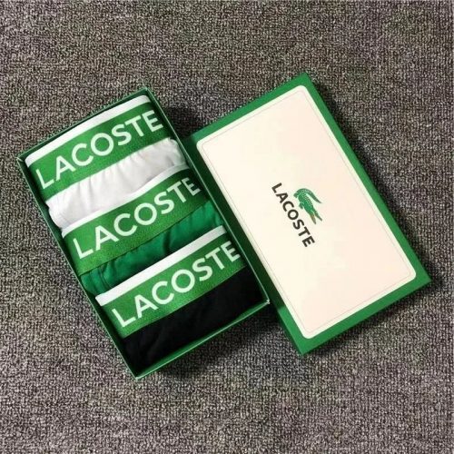 Lacoste Trunk Set Cotton Boxer Briefs Multicolor