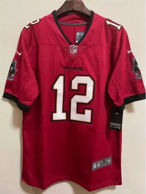 Nike Tampa Bay Buccaneers Tom Brady 12 Football Jersey Red