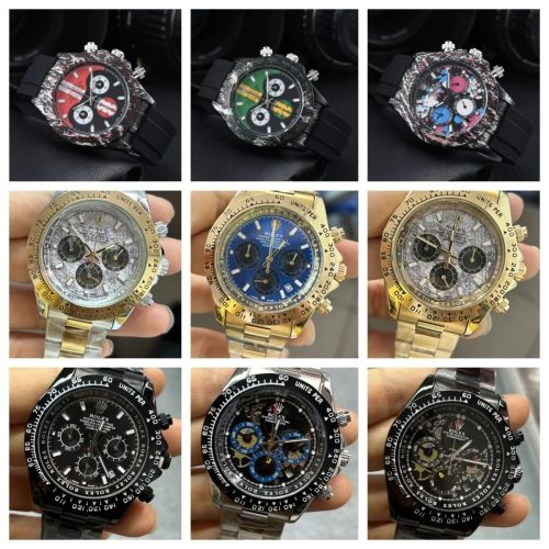 Rolex Cosmograph Daytona Luxury Watch Multicolor