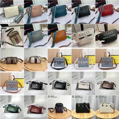 Prada Re-Edition 2005 Nylon Crossbody Bag with Adjustable Strap Multicolor