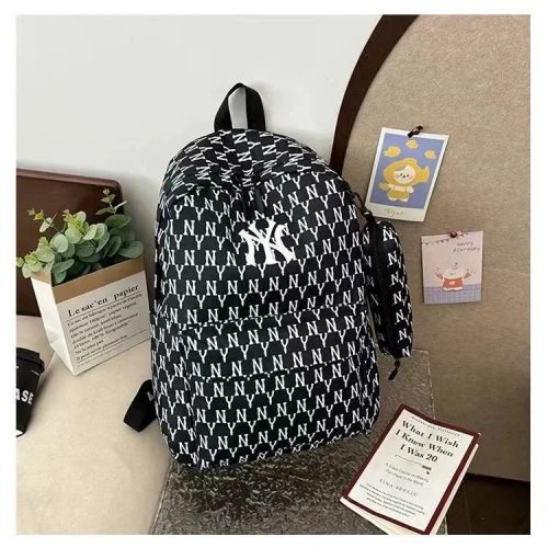 MLB NY Yankees Monogram Casual Backpack Black
