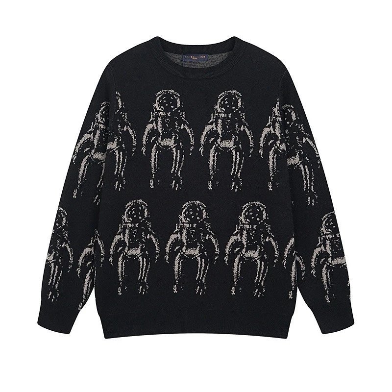 黑色11(满印宇航员提花) 黑色11(满印宇航员提花)