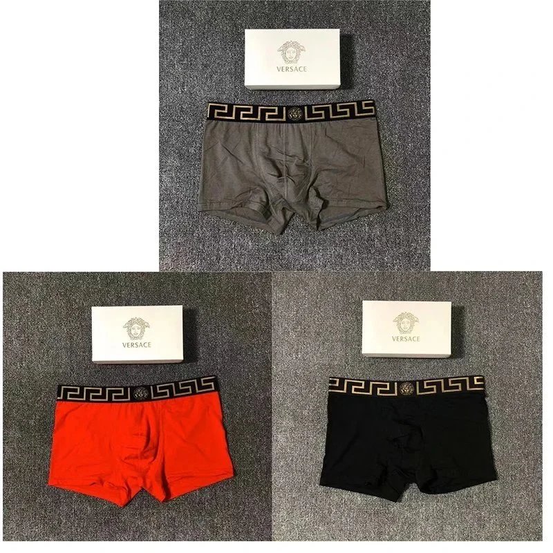 VERSACE 红+黑+深灰 礼盒装 VERSACE 红+黑+深灰 礼盒装