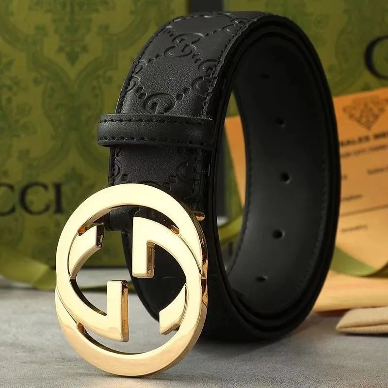 黑色压花金扣（专柜小礼盒）