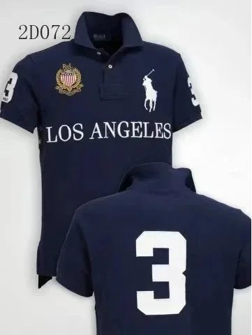 Ralph Lauren Los Angeles Big Pony Polo Shirt Navy