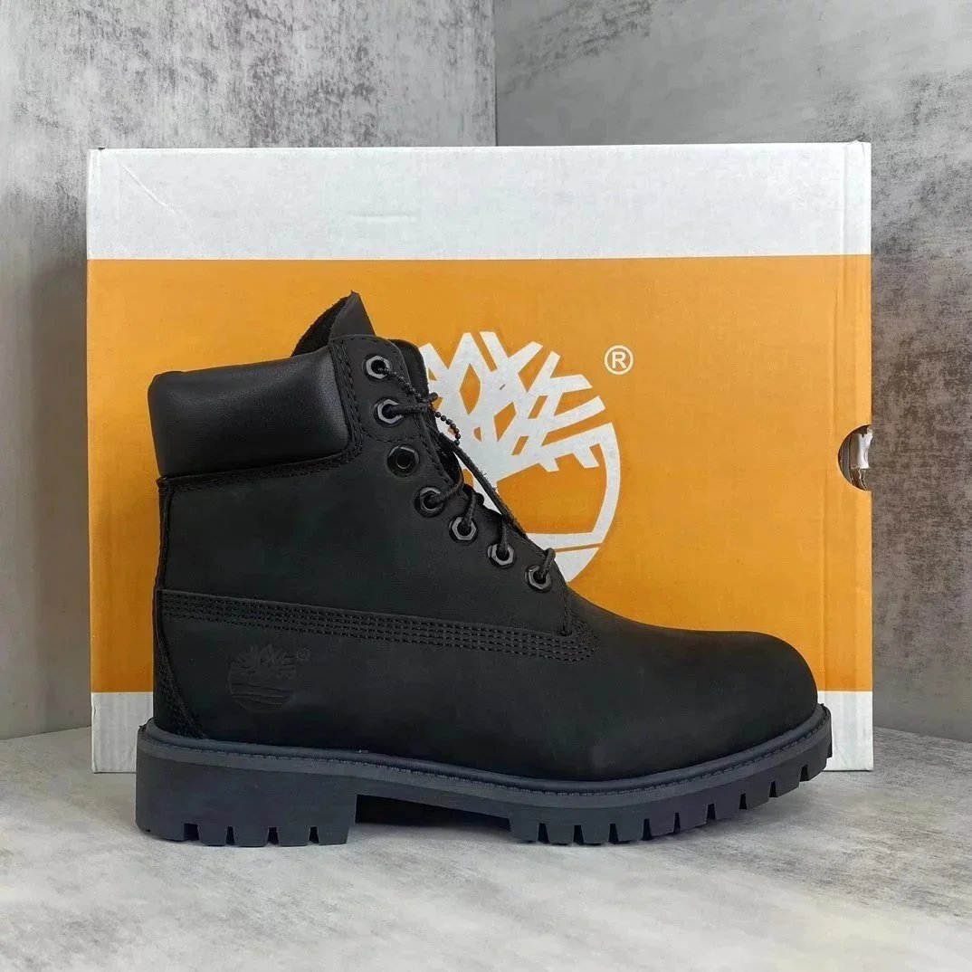 Timberland 6 Inch Premium Waterproof Boot Rugged Work Boots Black