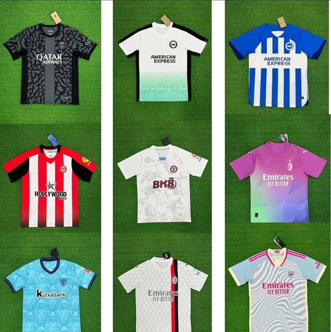 Design Football Jersey Assortment Multicolor