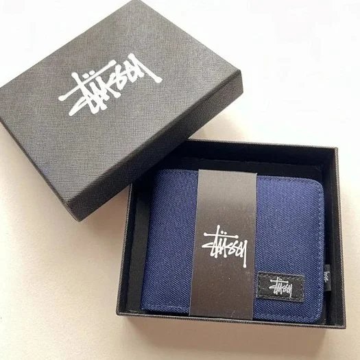 Westwood short wallet, blue, with box