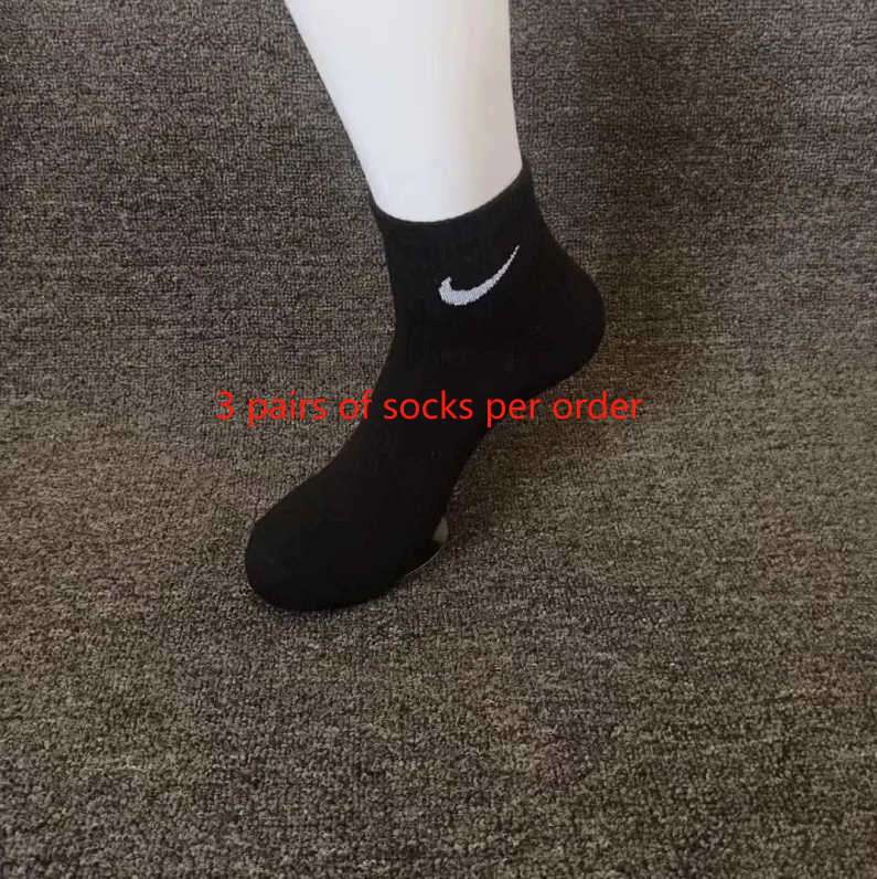 3双装黑色中筒 3双装黑色中筒